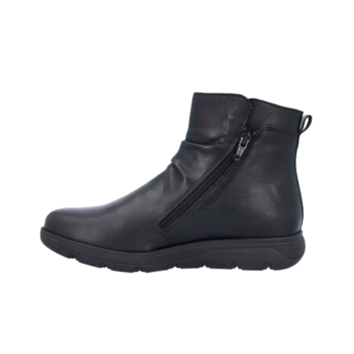 Botines Planos Mujer Nature Shoes N154 Negro