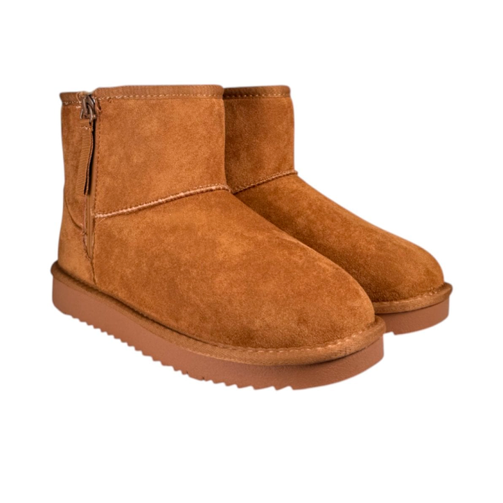 Botines Planos Mujer Xti 144443 Camel