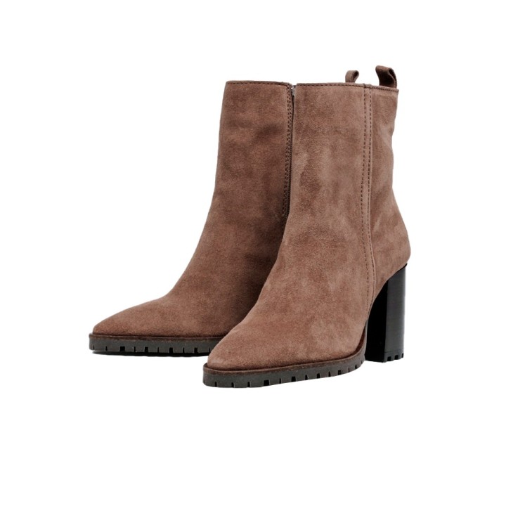 Botines de tacón Mujer Vexed Siri Taupe