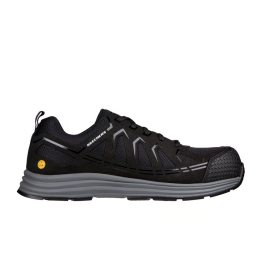Sneakers Hombre Skechers Work: Malad Ii Comp Toe Negro