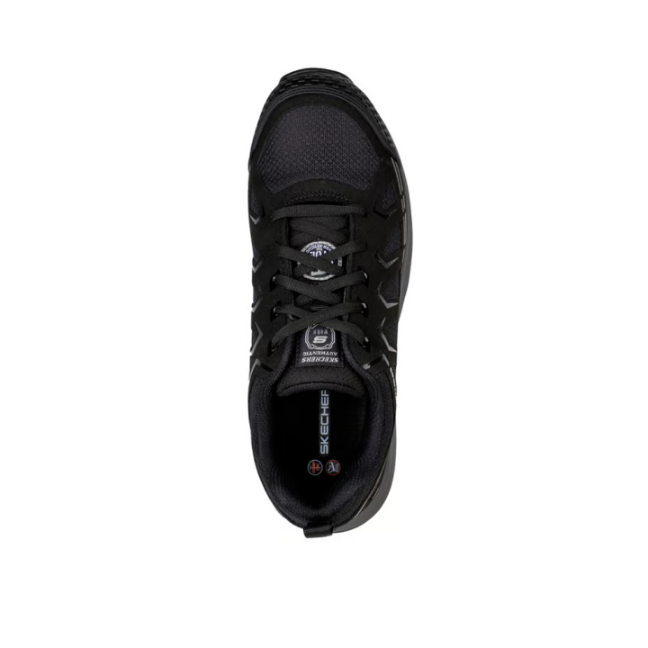 Sneakers Hombre Skechers Work: Malad Ii Comp Toe Negro