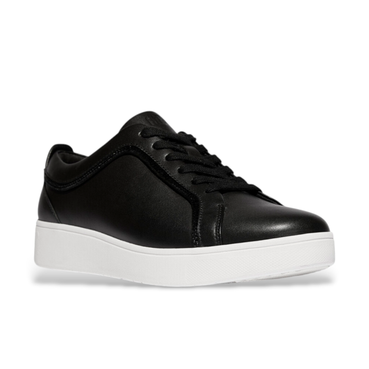 Sneakers Mujer Fitflop Rally Crystal-trim Negro