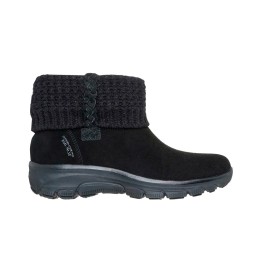 Botines Planos Mujer Skechers Easy Going - Cozy Lovin' Negro-negro