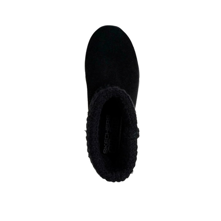Botines Planos Mujer Skechers Easy Going - Cozy Lovin' Negro-negro