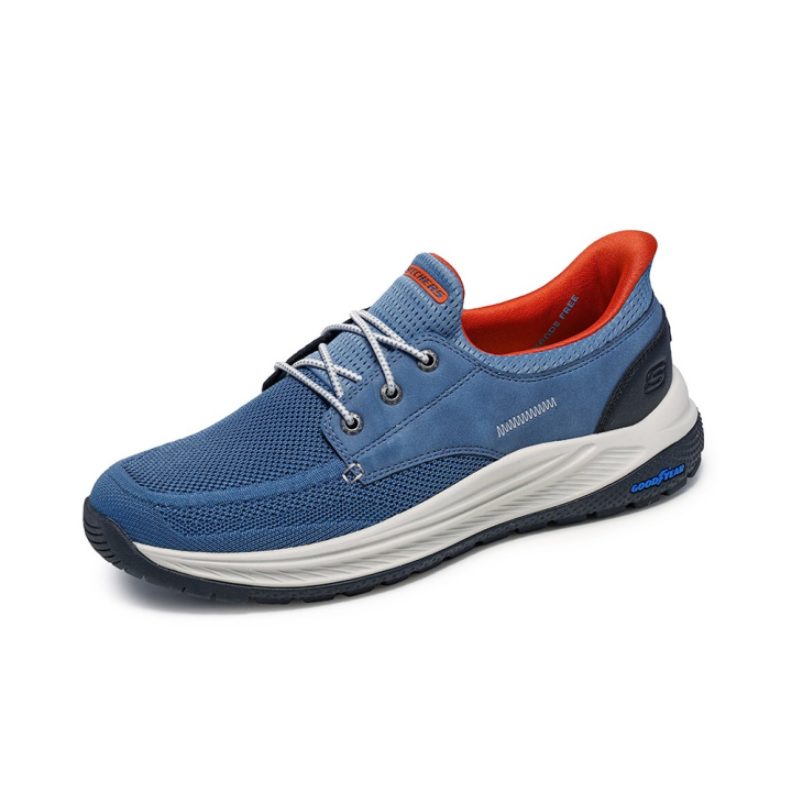 Sneakers Hombre Skechers Meroe-alden Azul