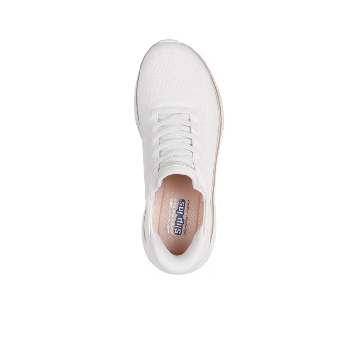 Sneakers Mujer Skechers Bobs Squad Chaos Blanco-oro