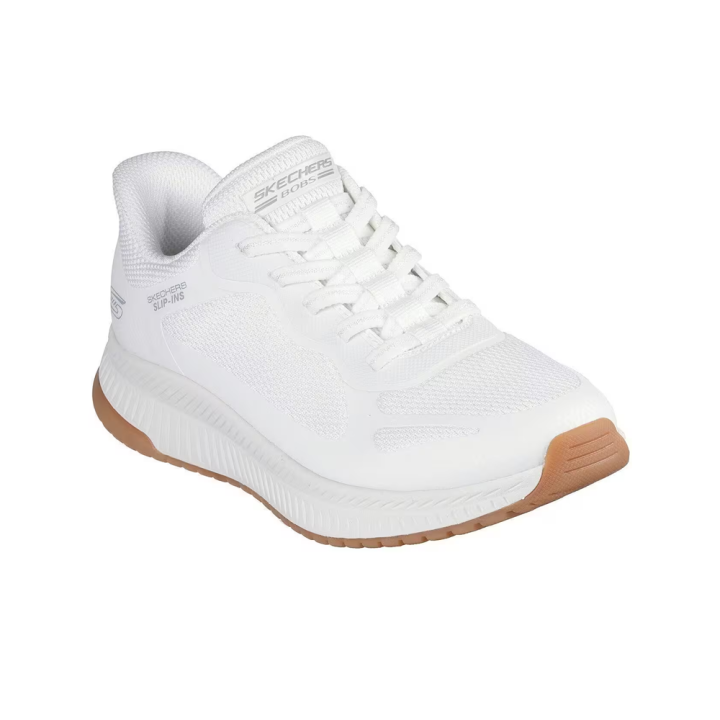 Sneakers Mujer Skechers Bobs Squad 4 - Key Look Blanco-blanco