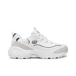 Sneakers Mujer Skechers D'lites - New Heat Blanco