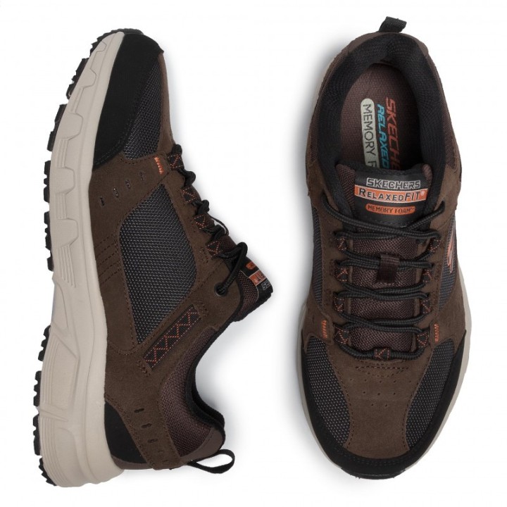 Sneakers Hombre Skechers 51893 Marron