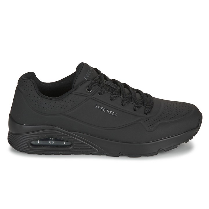 Sneakers Skechers Uno Hombre Negro-negro