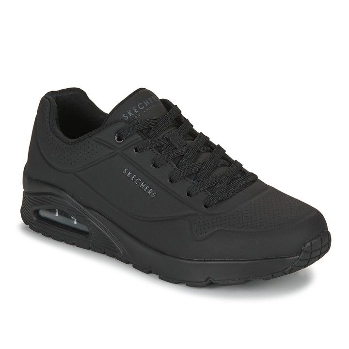 Sneakers Skechers Uno Hombre Negro-negro