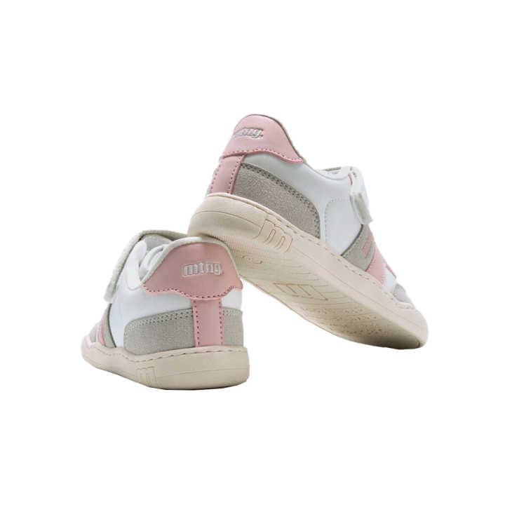 Barefoot Niño Mustang 48942 Blanco-rosa