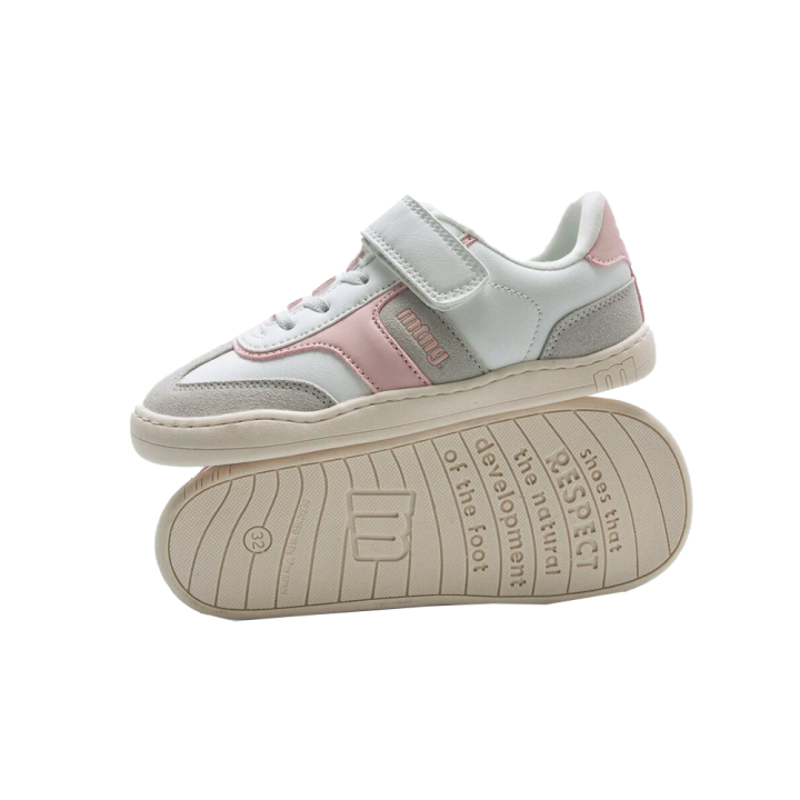 Barefoot Niño Mustang 48942 Blanco-rosa