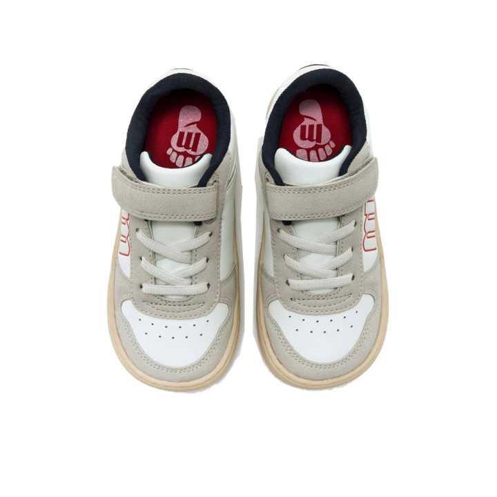 Barefoot Niño Mustang 49313 Blanco-azul