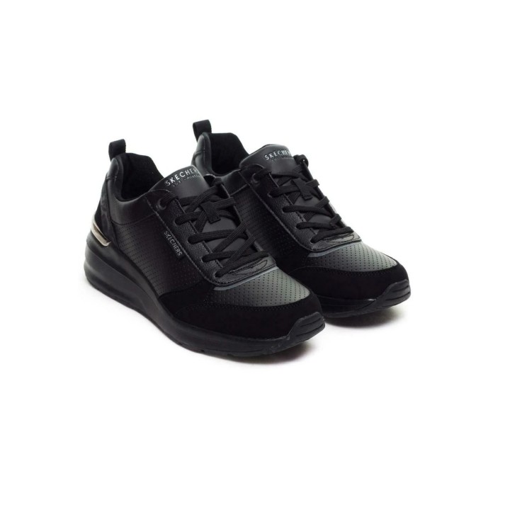 Sneakers Mujer Skechers Billion-Subtle Spots Negro-Negro