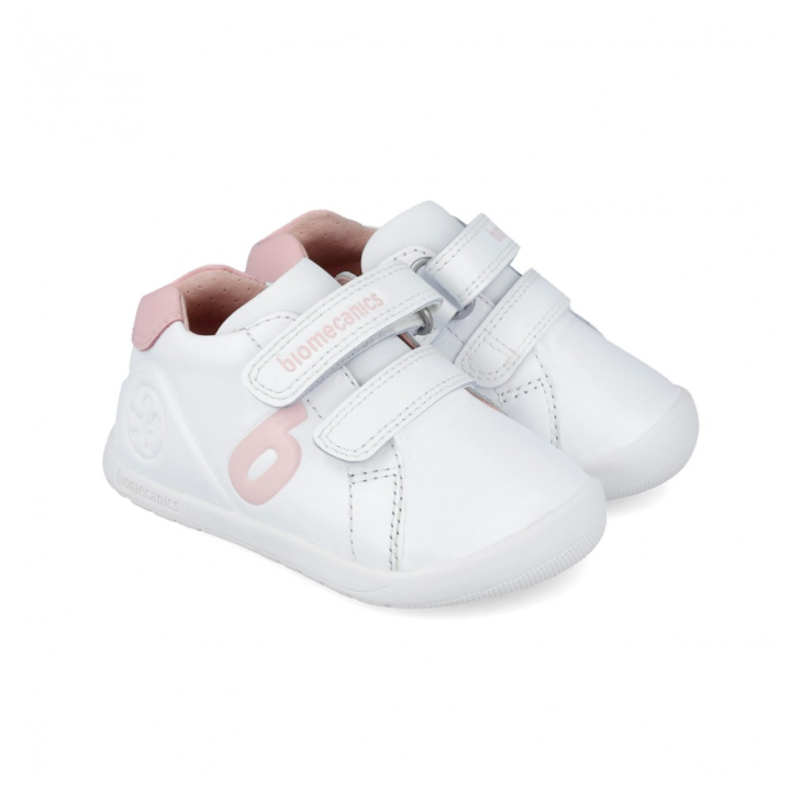 Barefoot Niño Biomecanics 252510 Blanco-rosa
