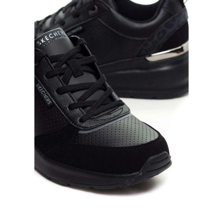 Sneakers Mujer Skechers Billion-Subtle Spots Negro-Negro