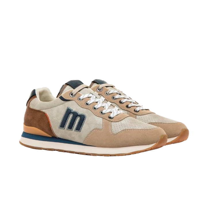 Sneakers Hombre Mustang 84835 Beig