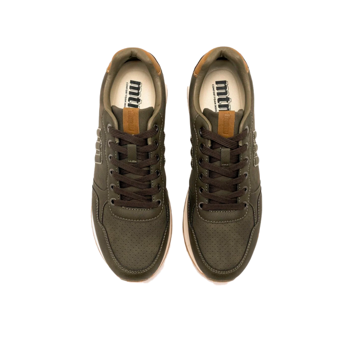 Sneakers Hombre Mustang 84755 Kaki