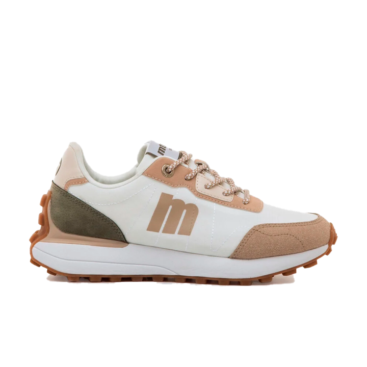 Sneakers Mujer Mustang Zinc Blanco-verde