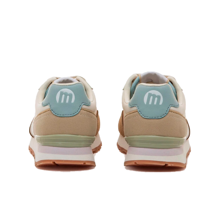Sneakers Mujer Mustang 60909 Blanco-beig
