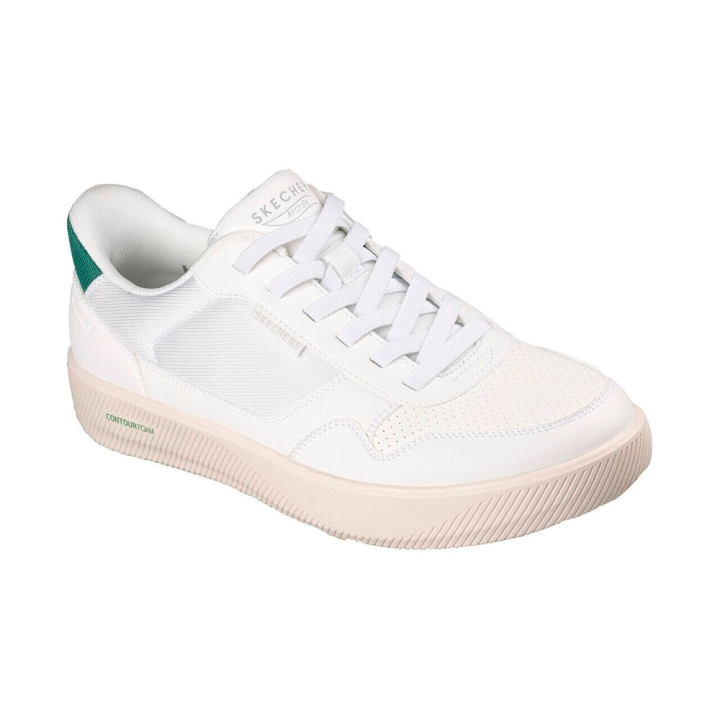 Sneakers Hombre Skechers Arch Fit Court Break - Komforl Blanco-verde