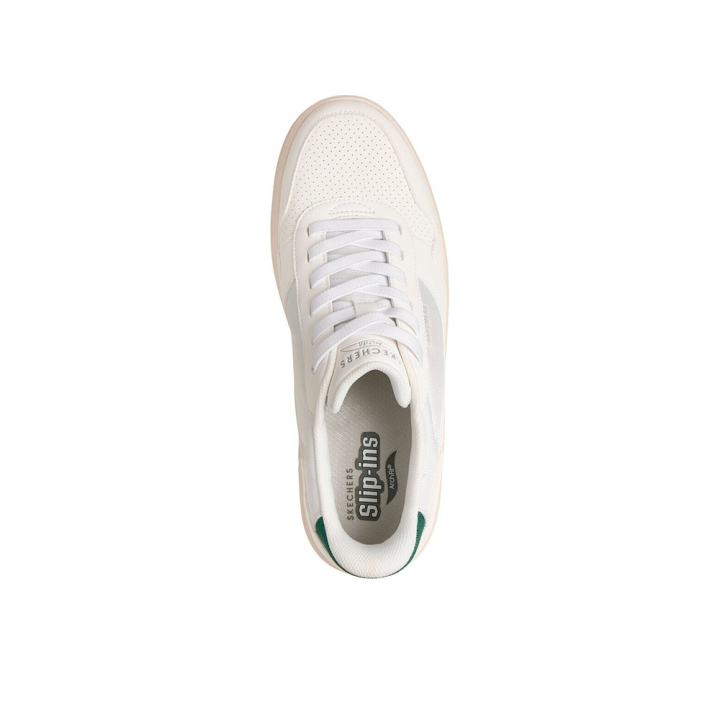 Sneakers Hombre Skechers Arch Fit Court Break - Komforl Blanco-verde