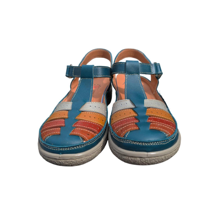 Sandalias Planas Mujer Laura Azaña 11985 Marino