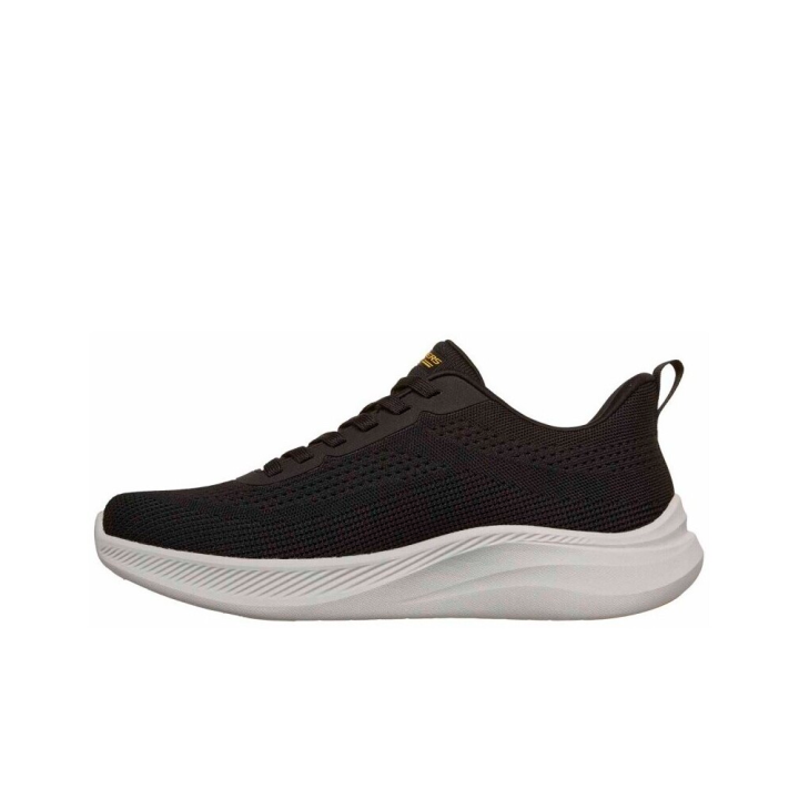 Sneakers Hombre Skechers Bobs Moda Flex Negro