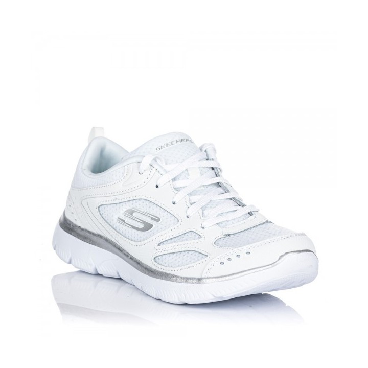 Sneakers Mujer Skechers Suited Blanco