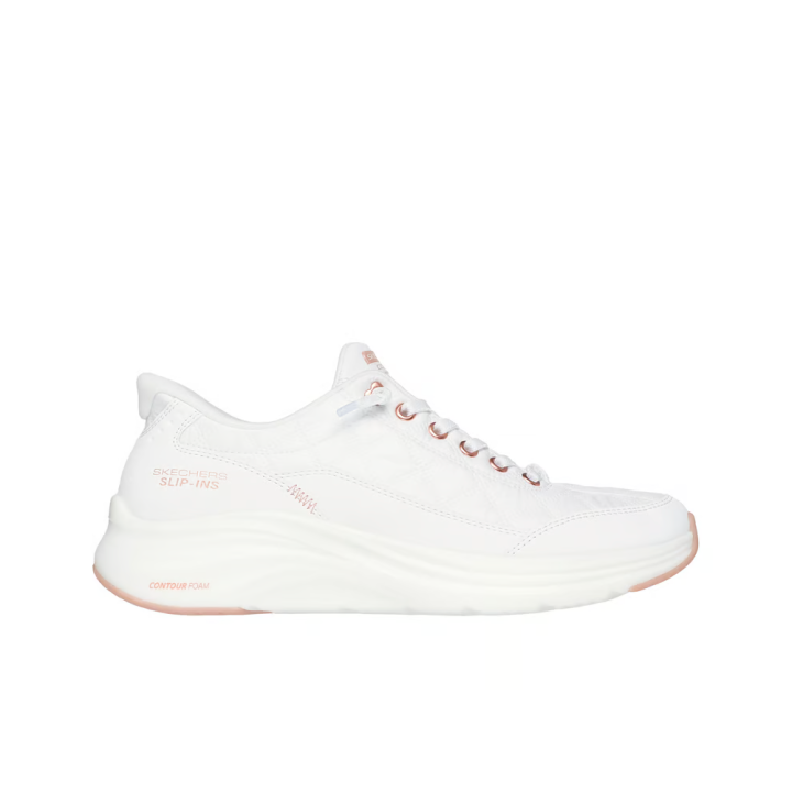 Sneakers Mujer Skechers Contour Foam - Cozy Fit Golder Blanco