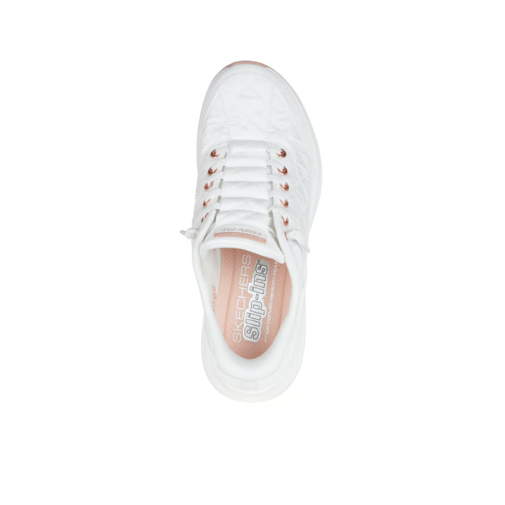 Sneakers Mujer Skechers Contour Foam - Cozy Fit Golder Blanco