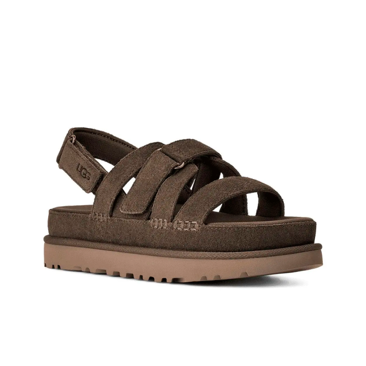 Sandalias Planas Mujer Ugg W Goldenstar Gleam Marron