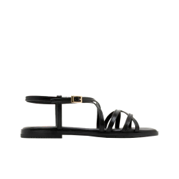 Sandalias Planas Mujer Porronet 3221 Negro