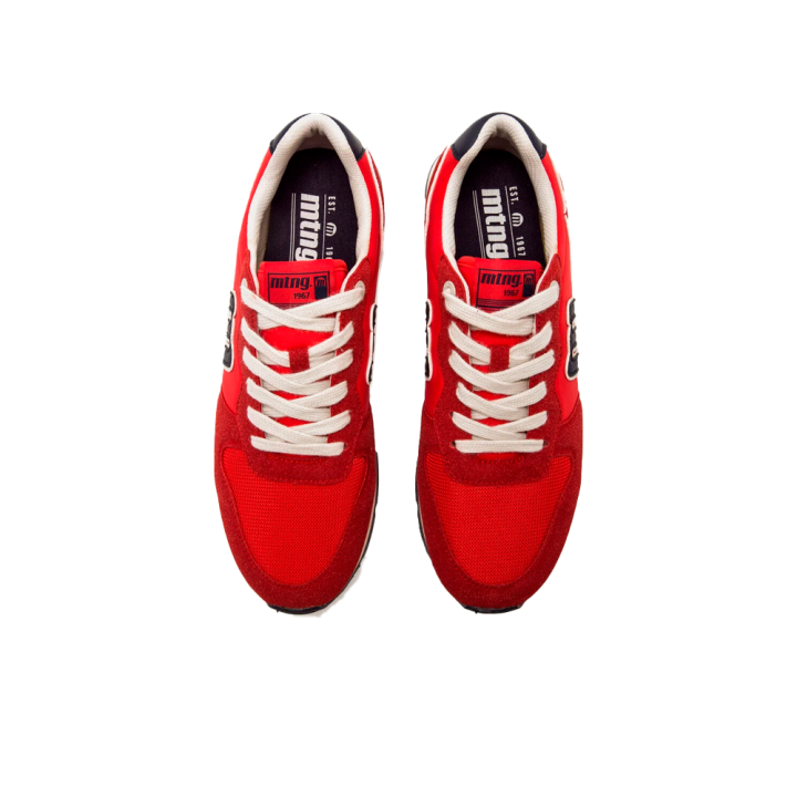 Sneakers Hombre Mustang Joggo Classic 84467 Rojo