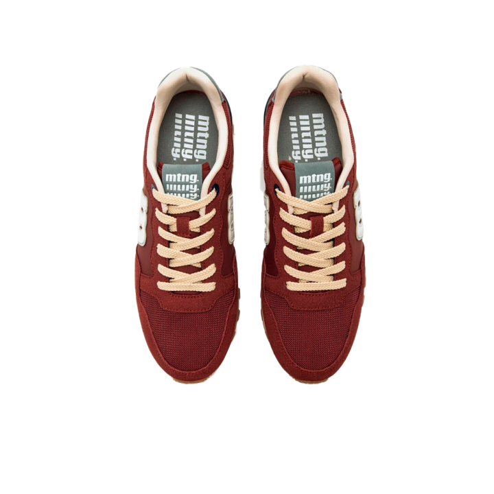 Sneakers Hombre Mustang Joggo Track 84711 Burdeos