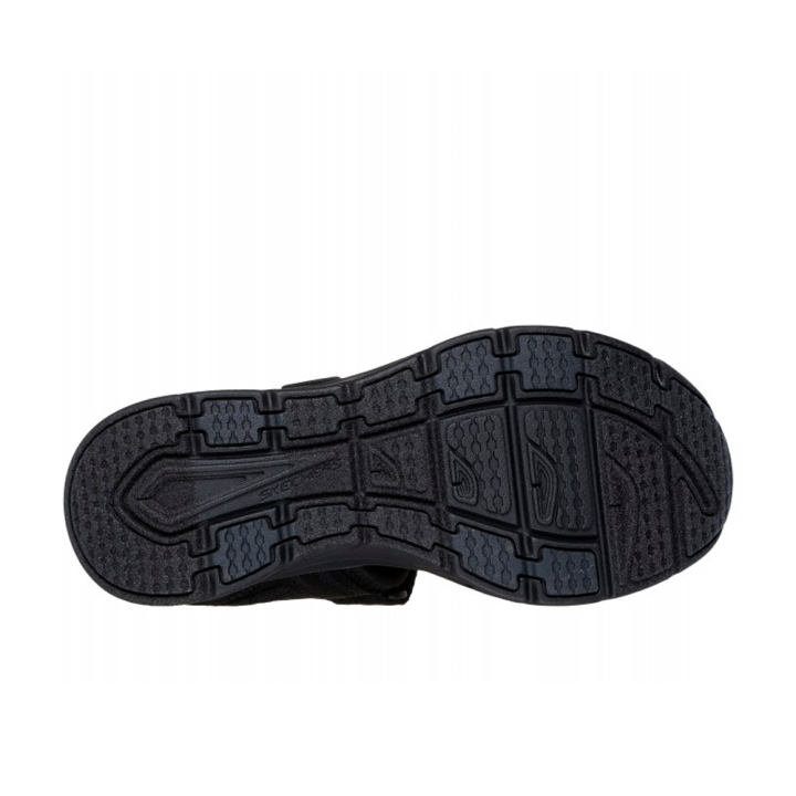 Sandalias Planas Mujer Skechers D'lux Walker - Adored Days Negro-negro