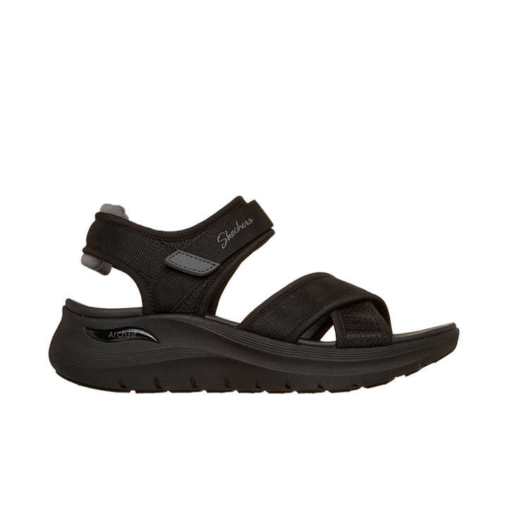 Sandalias Planas Mujer Skechers Arch Fit 2.0 - Feelin´bright Negro