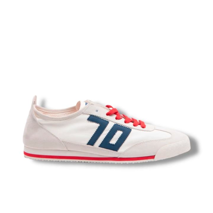 Sneakers Hombre Back 70 Leon Blanco-Azul