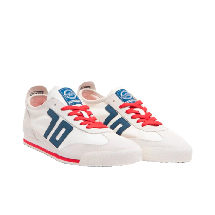 Sneakers Hombre Back 70 Leon Blanco-Azul