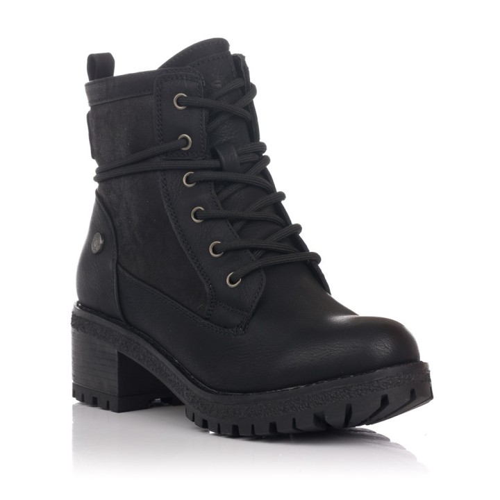 Botines de tacón Mujer Refresh 170145 Negro