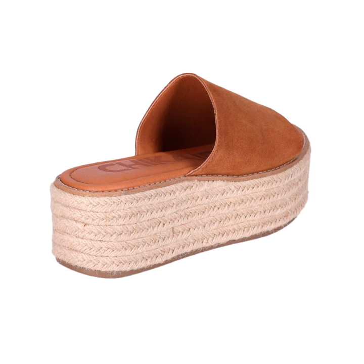 Sandalias Planas Mujer Chika10 Bonna 26 Cuero