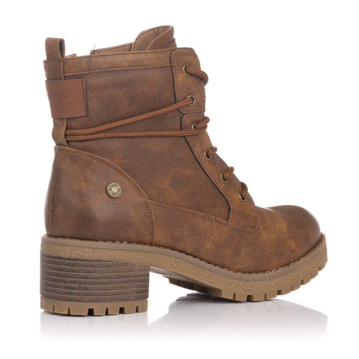 Botines de tacón Mujer Refresh 170145 Camel