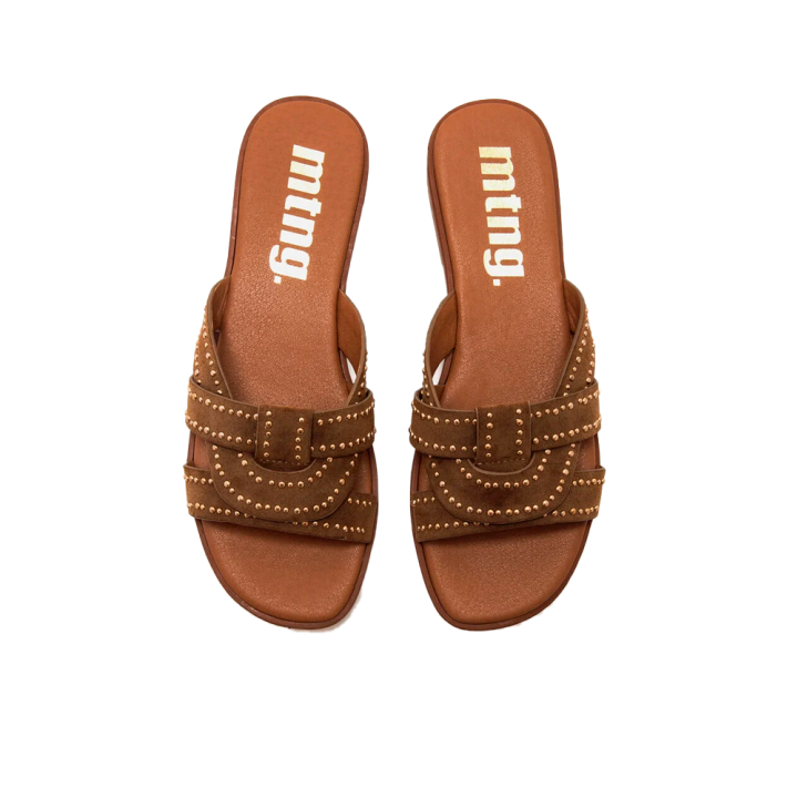Sandalias Planas Mujer Mustang 55560 Cuero