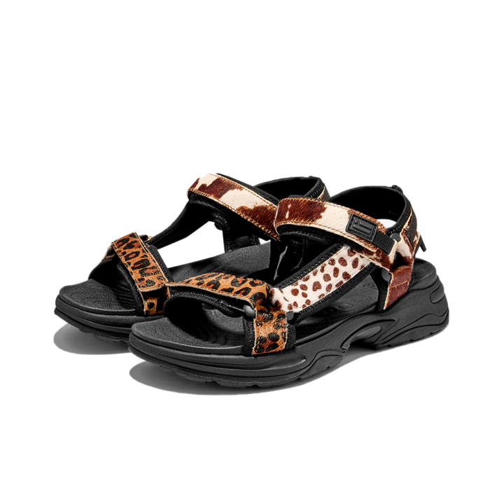 Sandalias Planas Mujer D.franklin Dfsh406008 Negro