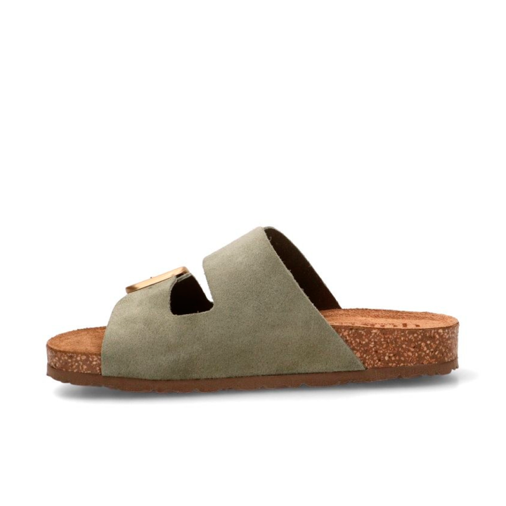 Sandalias Planas Mujer Yokono Jerba Verde