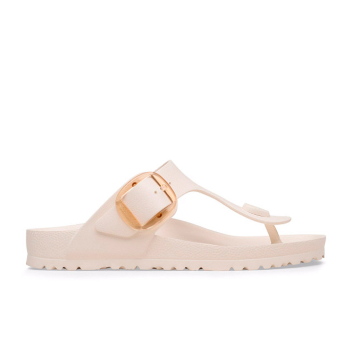 Sandalias Planas Mujer Birkenstock Gizeh Big Buckle Eva Beig