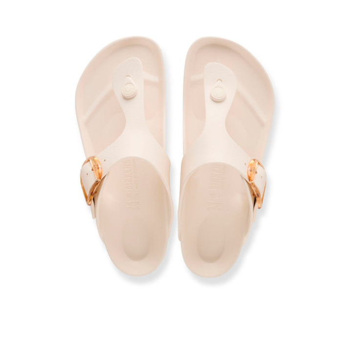 Sandalias Planas Mujer Birkenstock Gizeh Big Buckle Eva Beig