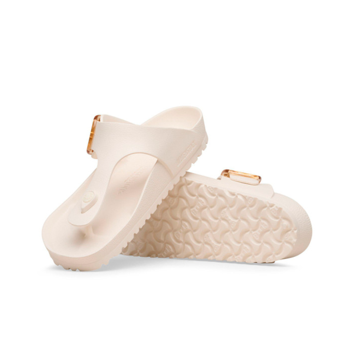 Sandalias Planas Mujer Birkenstock Gizeh Big Buckle Eva Beig