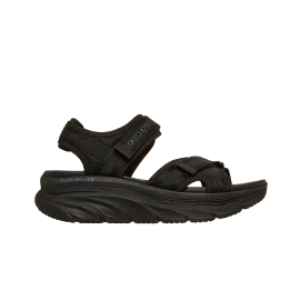 Sandalias Planas Mujer Skechers 163585 Negro-Negro